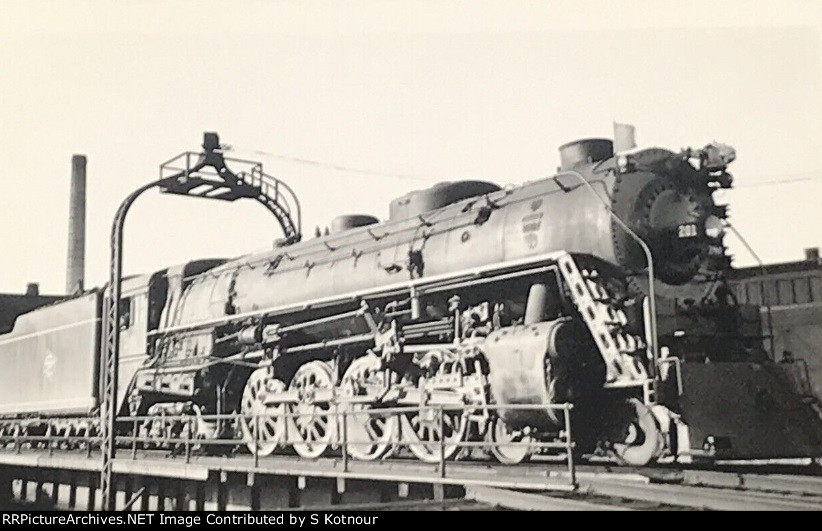 Milwaukee Road South Minneapolis Roundhouse 1945